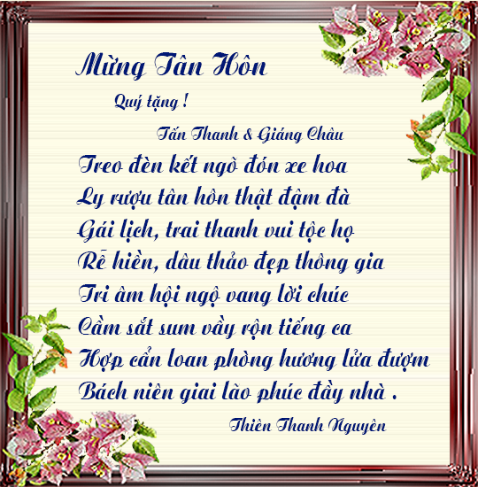 Những câu chúc hay sâu sắc độc đáo và ý nghĩa nhất về đám cưới cho bạn bè và người thân 1