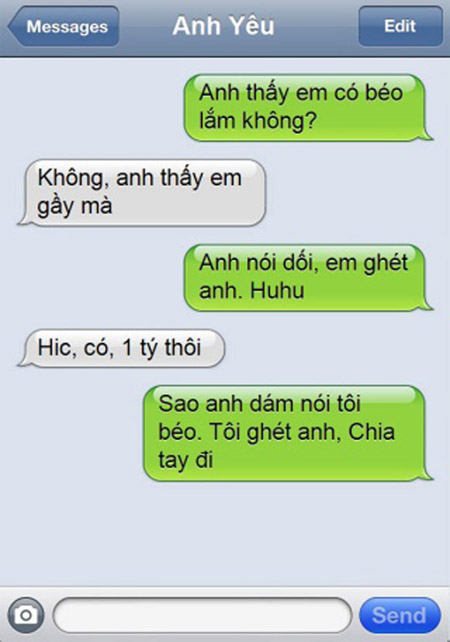 Tin nhắn tán gái hài hước hiệu quả nhất 2015 2
