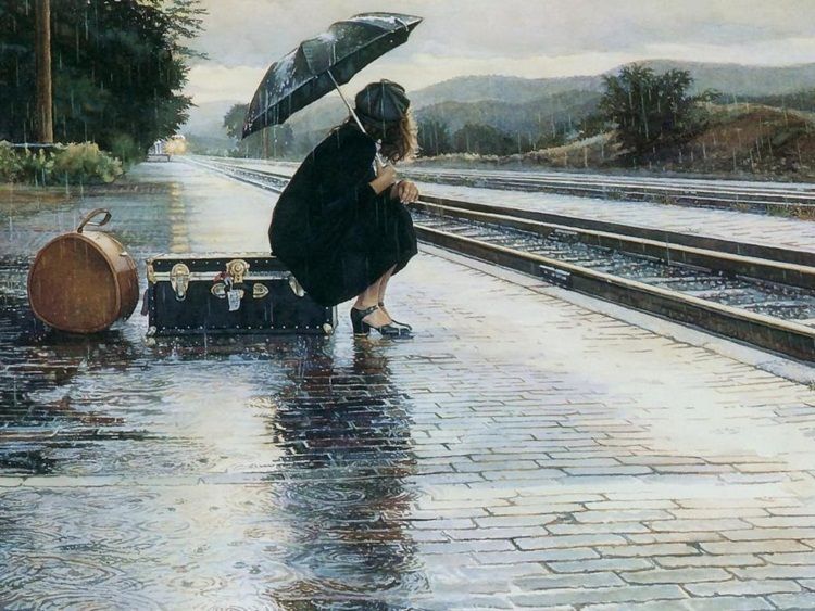Tổng hợp những hình ảnh đẹp về mưa buồn cô đơn và lạnh lẽo 14