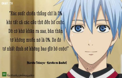 Những câu nói hay trong anime và manga nổi tiếng 5