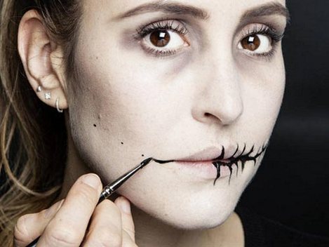 Hướng dẫn trang điểm ấn tượng cho đêm Halloween 2015 cực kỳ đơn giản 2