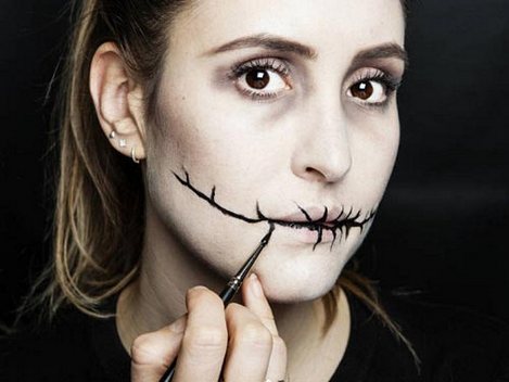 Hướng dẫn trang điểm ấn tượng cho đêm Halloween 2015 cực kỳ đơn giản 3