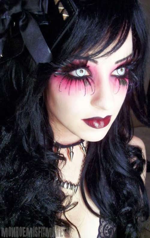 Hướng dẫn trang điểm ấn tượng cho đêm Halloween 2015 cực kỳ đơn giản 12