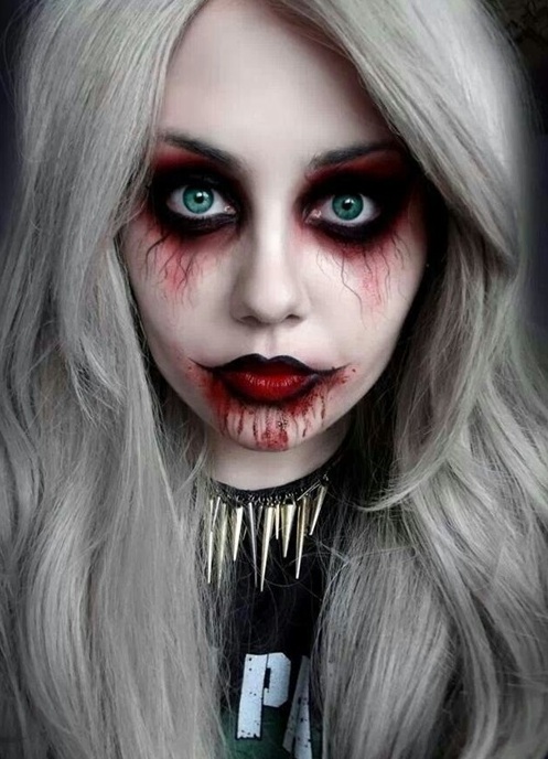 Hướng dẫn trang điểm ấn tượng cho đêm Halloween 2015 cực kỳ đơn giản 14