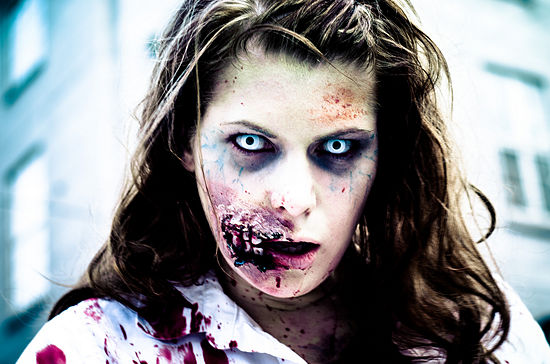 Những hình ảnh trang điểm kinh dị cho mùa halloween 2015 0