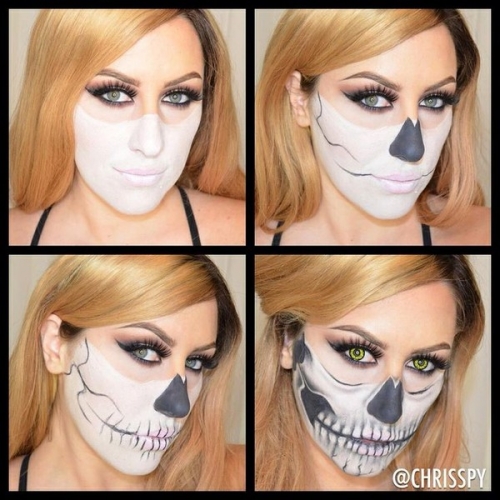 Những hình ảnh trang điểm kinh dị cho mùa halloween 2015 5