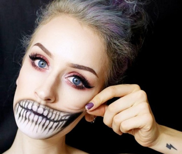 Những hình ảnh trang điểm kinh dị cho mùa halloween 2015 8