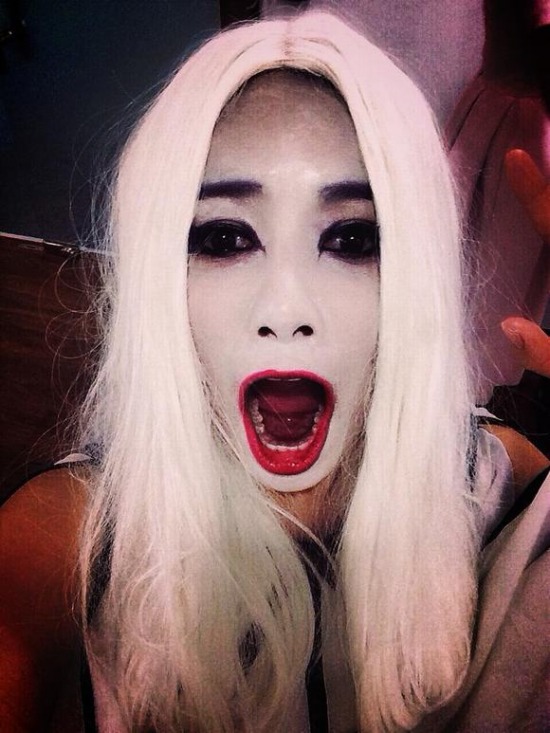 Những hình ảnh trang điểm kinh dị cho mùa halloween 2015 10