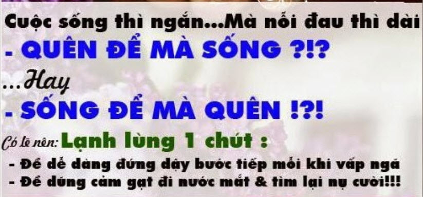 Hình ảnh đẹp về cuộc sống buồn với những câu nói hay ý nghĩa 7