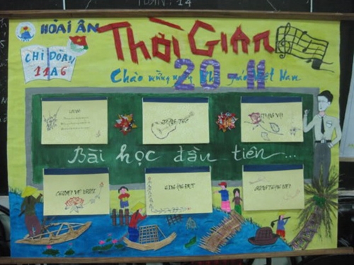 Những lời ngỏ báo tường hay về ngày 20-11 dành cho thầy cô 2