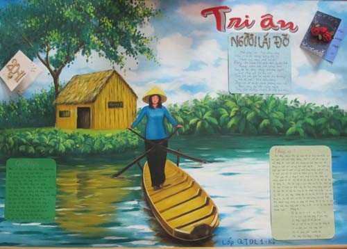 Các mẫu báo tường đẹp nhất cho ngày 20-11 để tri ân thầy cô 1
