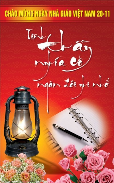 Những mẫu thiệp đẹp nhất chào mừng ngày 20-11 6