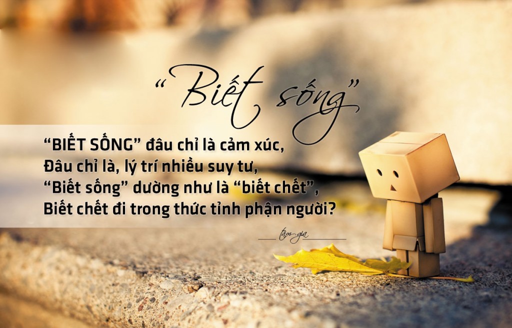 Tuyển tập những bài thơ hay và ý nghĩa nhất về lẽ sống của chúng ta 0