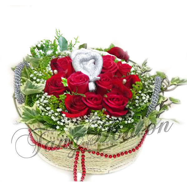 Những lẵng hoa đẹp gửi đến thầy cô nhân ngày 20 – 11 10