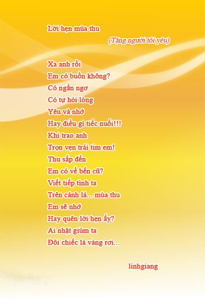 Những bài thơ về mùa thu hay nhất 2015 3