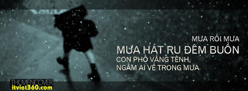 Những câu nói hay và ý nghĩa về mưa buồn tâm trạng cô đơn 0