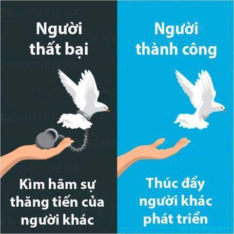Tổng hợp sự khác nhau giữa người thành công và kẻ thất bại bằng hình ảnh cực ý nghĩa 3
