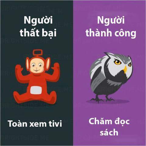 Tổng hợp sự khác nhau giữa người thành công và kẻ thất bại bằng hình ảnh cực ý nghĩa 7