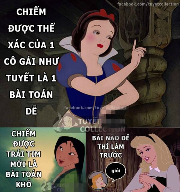 Những hình ảnh chế về câu chuyện Bạch Tuyết khiến người đọc cười đau bụng 5