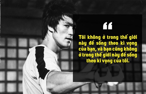 Huyền thoại Lý Tiểu Long với những câu nói bất hủ 1