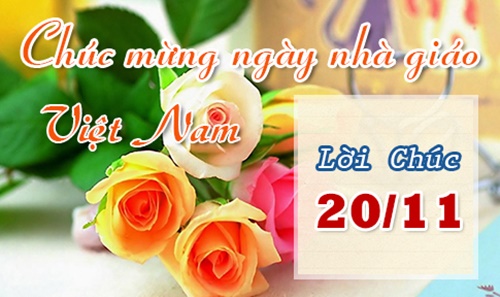Lời chúc 20-11 hay nhất ngắn gọn ý nghĩa để tặng thầy cô 1