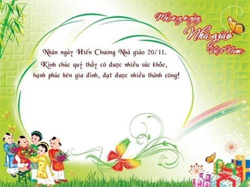 Lời chúc 20-11 hay nhất ngắn gọn ý nghĩa để tặng thầy cô 6