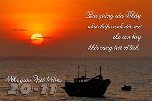 Lời chúc 20-11 hay nhất ngắn gọn ý nghĩa để tặng thầy cô 14