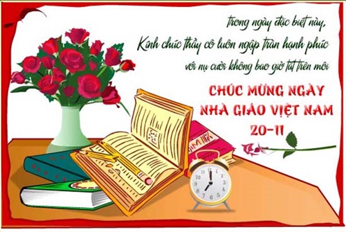 Lời chúc 20-11 hay nhất ngắn gọn ý nghĩa để tặng thầy cô 21