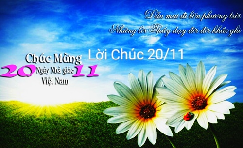 Lời chúc 20-11 hay nhất ngắn gọn ý nghĩa để tặng thầy cô 26