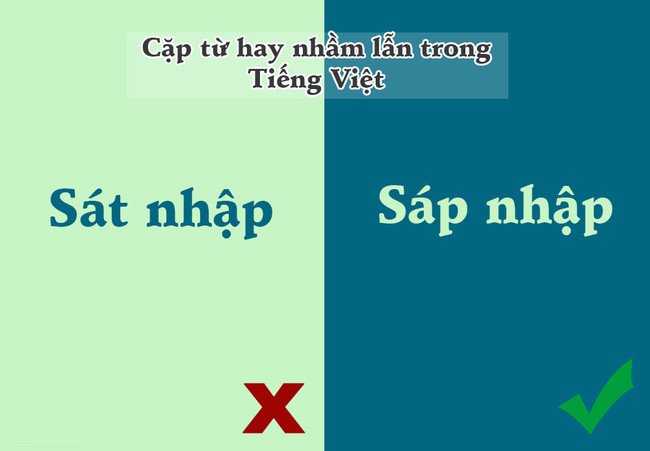10 cặp từ trong tiếng Việt dễ khiến chúng ta nhầm lẫn nhất
9