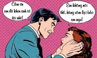 Vợ Khen Chồng Vì Sợ Hàng Xóm Chê Cười