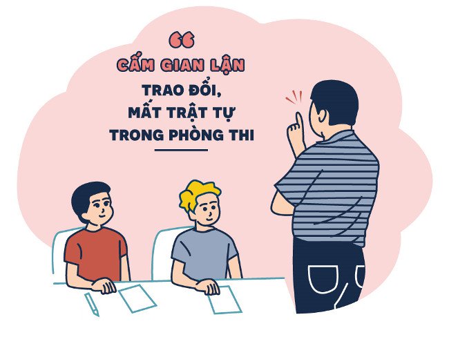 Những lưu ý quan trọng đối với thí sinh khi trong phòng thi THPT quốc gia 2017 7
