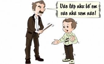 Thầy Giáo 'đứng Hình' Trước Cách Học Trò Vào Lớp