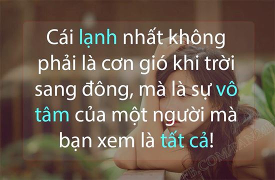 Những Câu Nói Buồn Rơi Lệ Về Tình Yêu, Cuộc Sống. 7