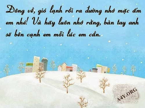 Sưởi Ấm Mùa Đông Bằng Những Câu Nói Hay Về Tình Yêu. 2