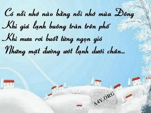 Những Câu Nói Hay Về Tình Yêu Mùa Đông 1