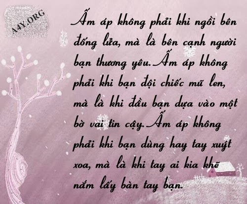 Những Câu Nói Hay Về Tình Yêu Mùa Đông 2