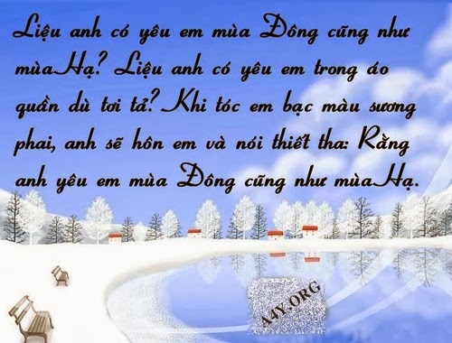 Những Câu Nói Hay Về Tình Yêu Mùa Đông 7