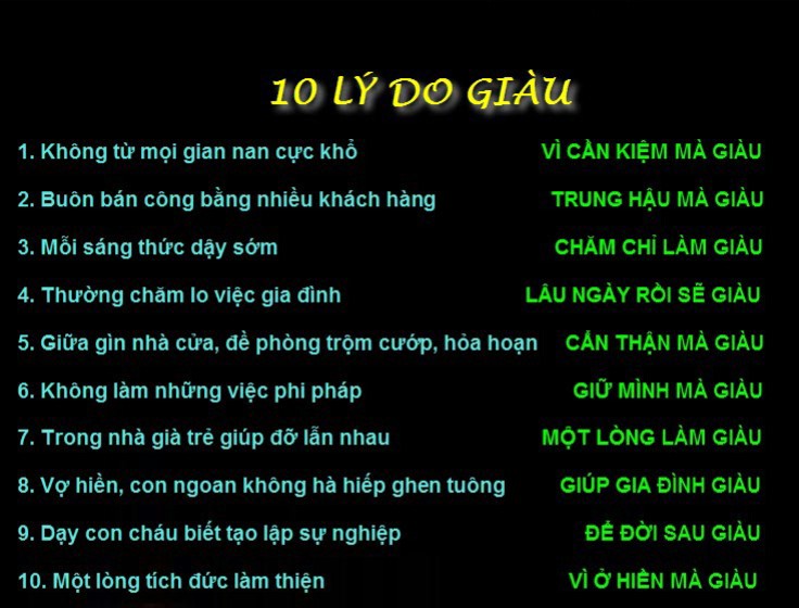 Những Câu Nói Hay Về Cuộc Sống Giàu Nghèo Ở Đời 1