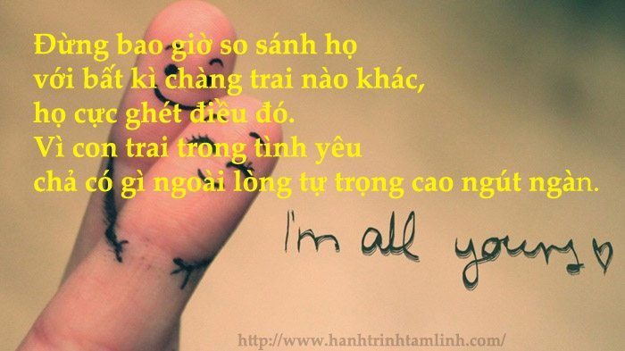 Những Câu Nói Hay Về Tình Yêu Con Trai Dành Tặng Con Gái 2