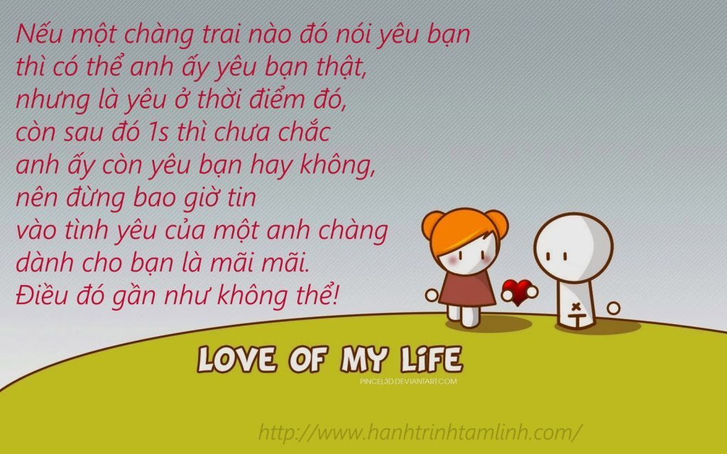 Những Câu Nói Hay Về Tình Yêu Con Trai Dành Tặng Con Gái 7