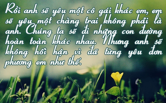 Những Câu Nói Hay Về Tình Yêu Đơn Phương Buồn Rơi Lệ 1