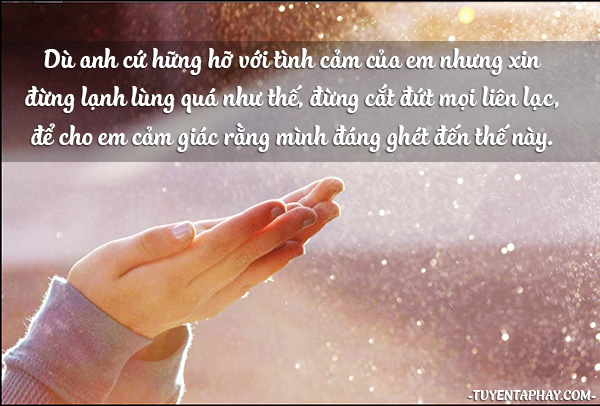 Hình Ảnh Cùng Câu Nói Hay Về Tình Yêu Thầm 12