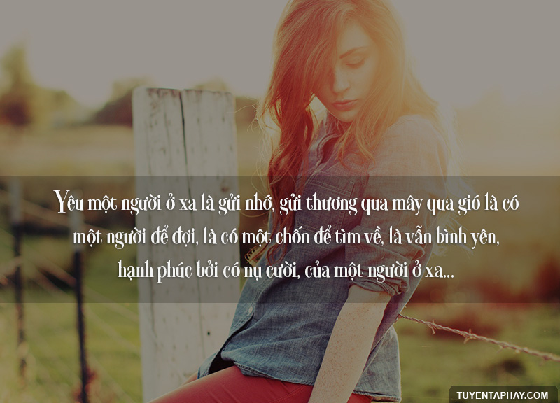 Hình Ảnh Cùng Câu Nói Hay Về Tình Yêu Xa 4