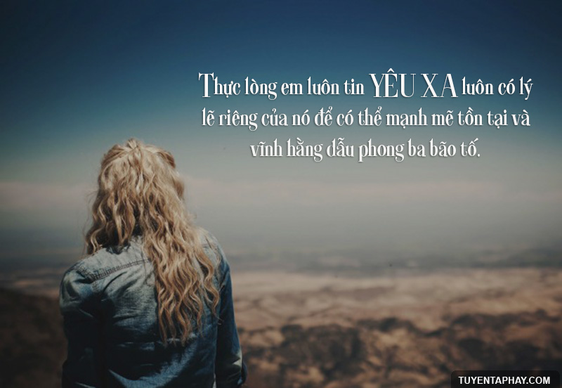 Hình Ảnh Cùng Câu Nói Hay Về Tình Yêu Xa 5