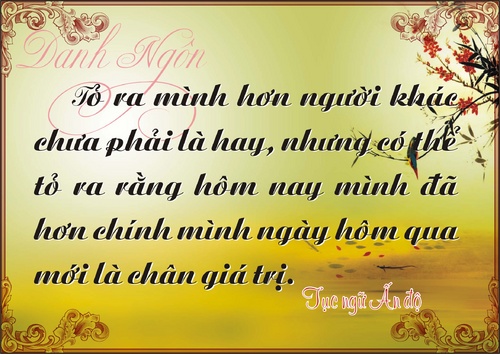 Danh Ngôn Hay Về Cuộc Sống – Điều Lí Tưởng Cho Bạn 1