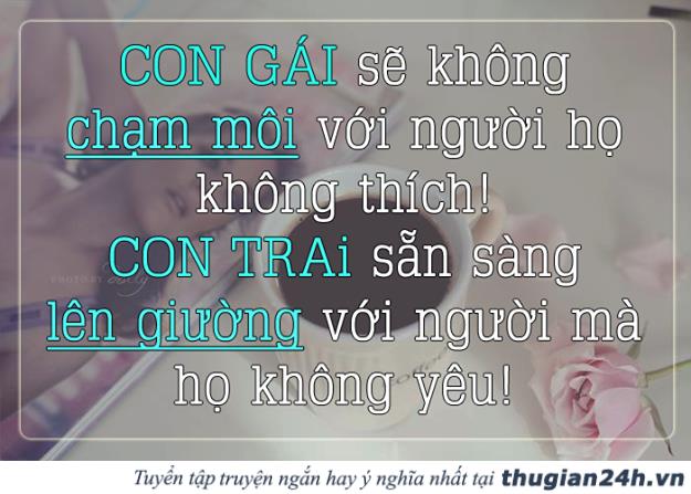 Những Câu Nói Hay Về Con Trai Và Con Gái 2