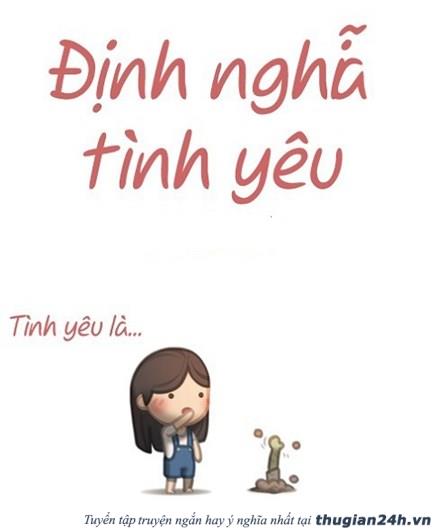 Vô Vàn Định Nghĩa Vui Về Tình Yêu 0