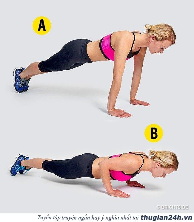 Bài tập workout trong 4 phút có tác dụng ngang với 1 giờ tập gym 1