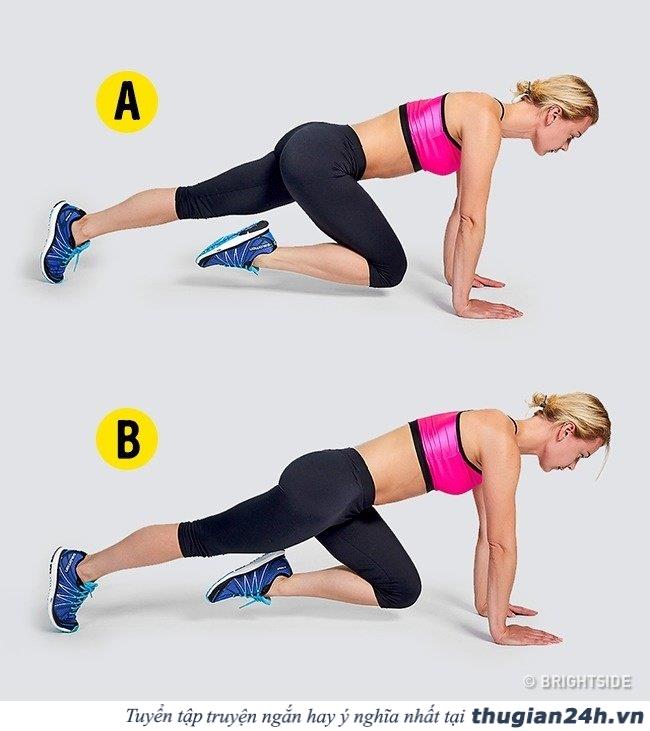 Bài tập workout trong 4 phút có tác dụng ngang với 1 giờ tập gym 2